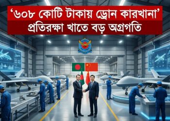 ৬০৮ কোটি টাকায় ড্রোন কারখানা: প্রতিরক্ষা খাতে বড় অগ্রগতি