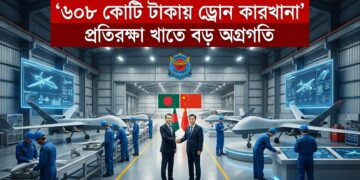 ৬০৮ কোটি টাকায় ড্রোন কারখানা: প্রতিরক্ষা খাতে বড় অগ্রগতি