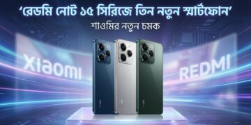 রেডমি নোট ১৫ সিরিজে তিন নতুন স্মার্টফোন উন্মোচন করল শাওমি
